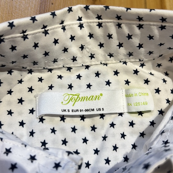 Topman dress shirt with tiny stars - Picture 3 of 4
